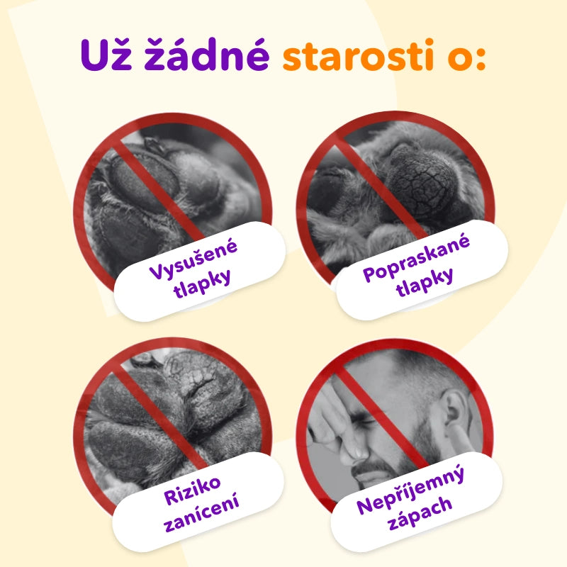 1+1 ZDARMA Balzám na tlapky pro kočky a psy - tyčinka