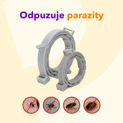 Antiparazitní obojek pro kočky a psy